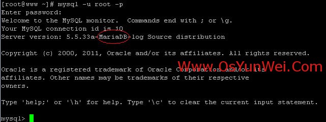 Linux下编译安装配置MariaDB数据库的方法