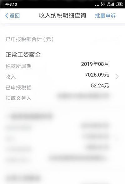 个人所得税app怎么查看纳税明细?