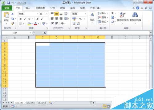 Excel2010表格填充颜色后看不到网线格该怎么办?