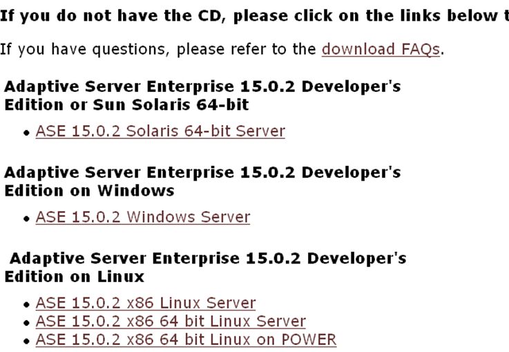 linux sybase 安装全过程(写给初学者)