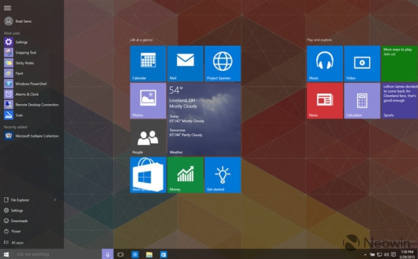 (组图)Win10 Build 10130 图赏：系统图标更加美观