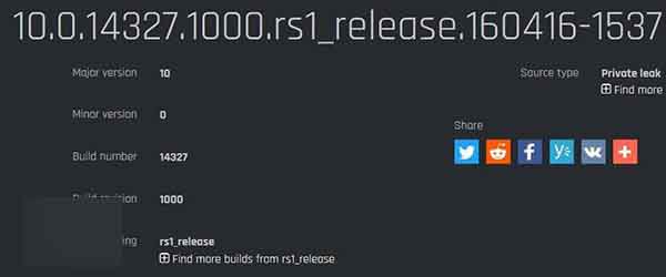 Win10移动版一周年更新预览版14327正在测试中 至少需要测试3天时间