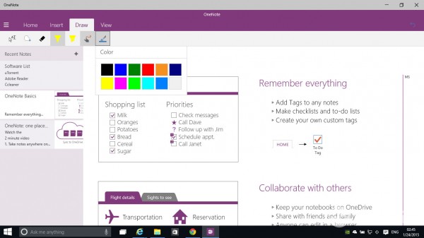 Win10 Build 9926预览版全新OneNote怎么样？