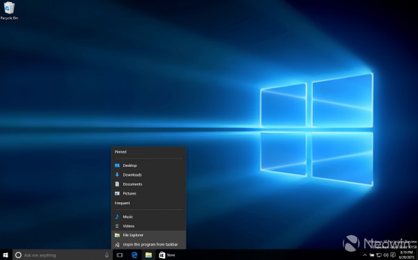 Windows 10 Build 10154上手操作截图欣赏