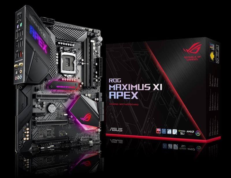 华硕ROG Maximus XI Apex主板性能怎么样 超频神板华硕ROG Maximus XI Apex评测