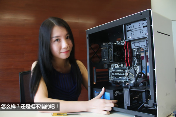 美女组装电脑装机教程：i5-6500全侧透光效DIY装机全过程图文详解