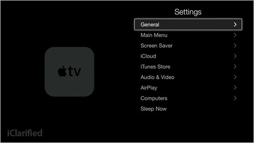 Apple TV最新测试版更新汇总 iOS7风格图标和字体更新介绍