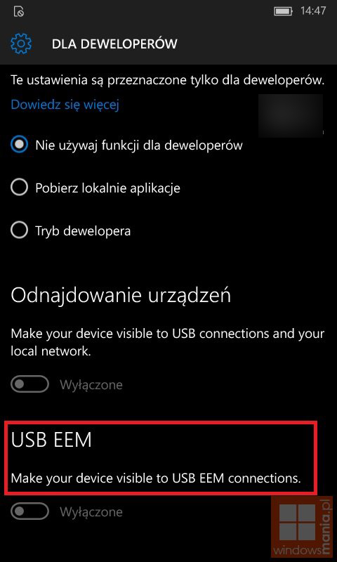 Win10 Mobile预览版10534系统截图首次曝光：新增以太网连接