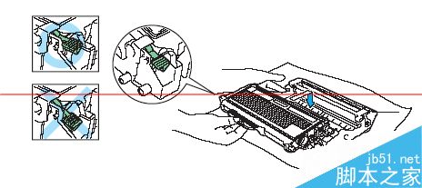 激光打印机硒鼓单元怎么加粉？