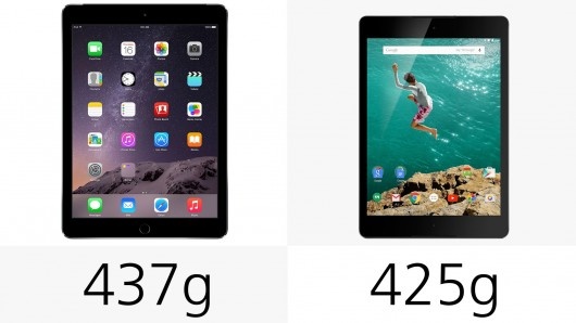 平板入手哪家强？ 苹果iPad Air 2和HTC Nexus 9的性价比分析