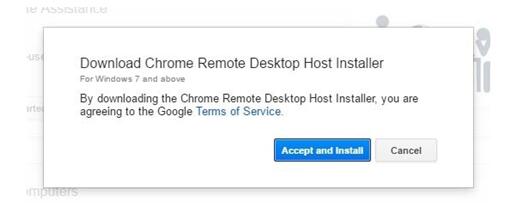 通过Google Chrome远程控制你的Windows10系统的方法