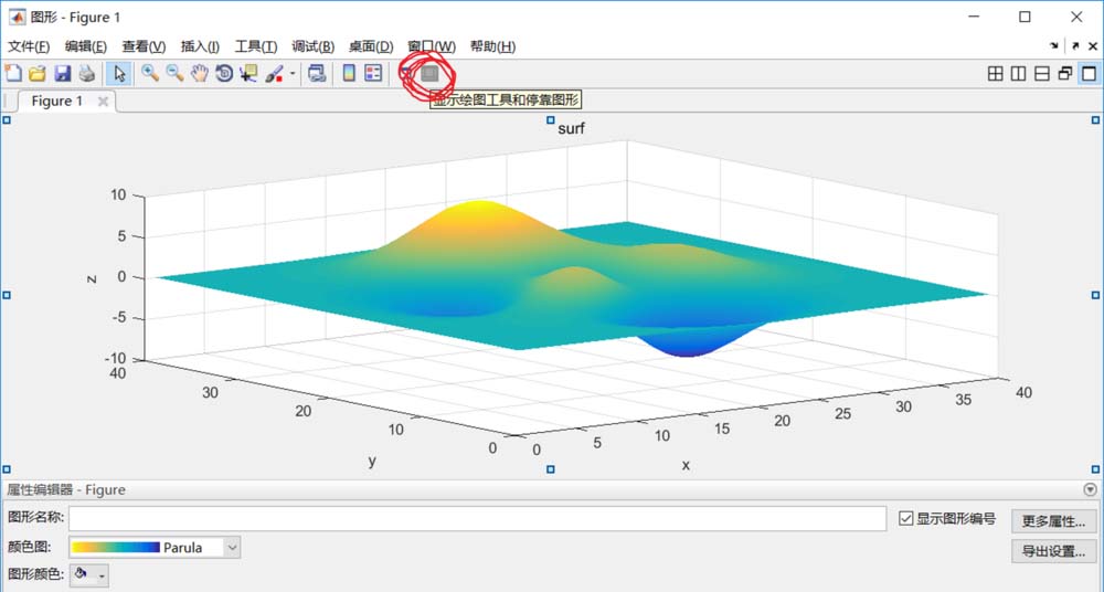 Matlab 2016怎么绘制三维等高线图形?