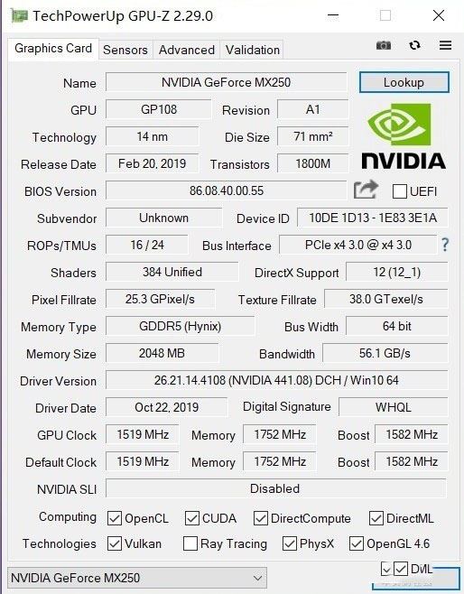 MX350独显性能怎么样 NVIDIA GeForce MX350独显详细评测