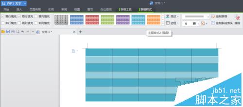 wps怎么做漂亮的表格?最新wps表格美化的基本操作