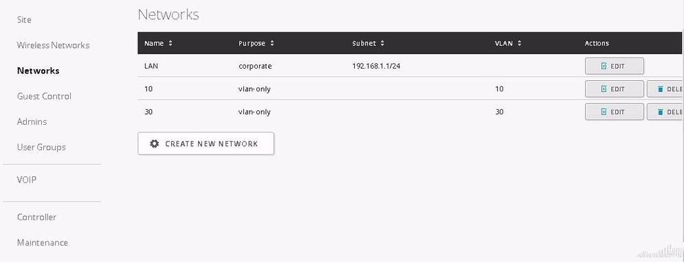Unifi Switch交换机配置vlan及trunk口的教程