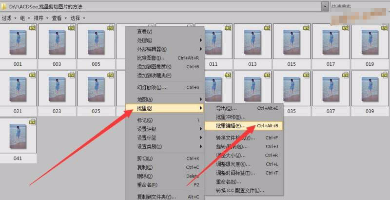 ACDSee Pro 6.0批量裁剪/批量剪切图片教程