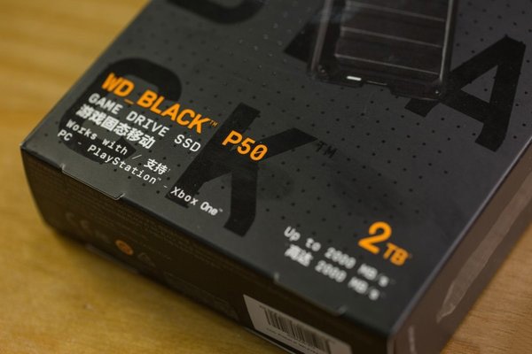 2GB每秒传输 WD_BLACK P50固态移动硬盘评测