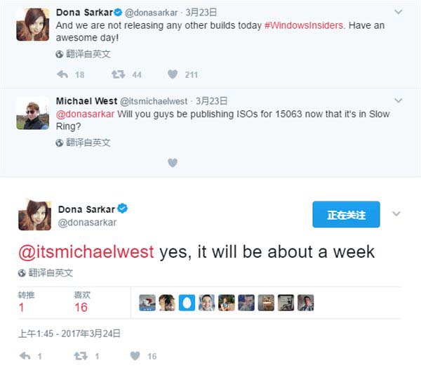 Win10创意者更新15063 ISO镜像发布时间确定 3月底
