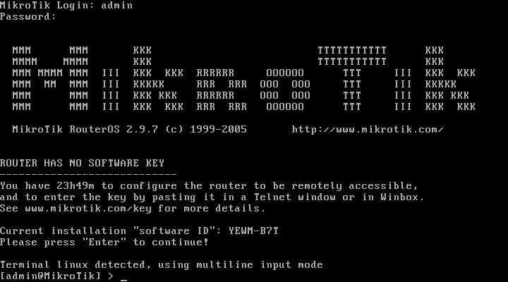 Mikrotik ros 软路由中文版使用图文教程
