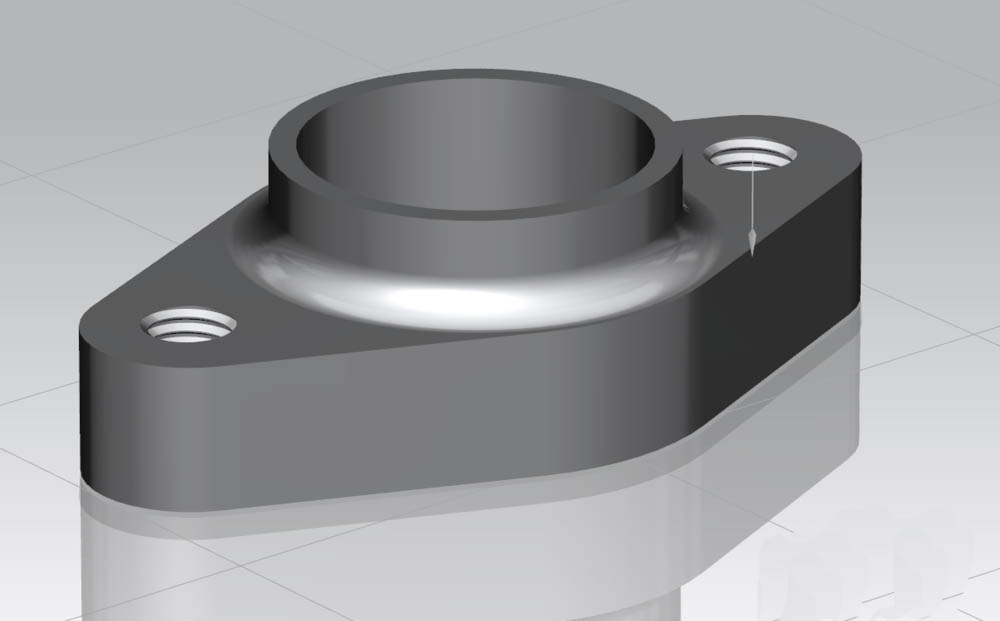 UG10.0怎么建模焊接法兰零件? ug法兰焊接技巧