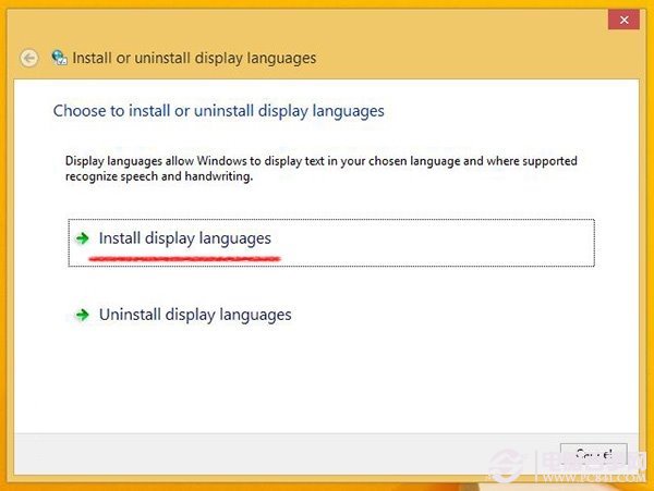 将Win8.1 Update MSDN英文版改回熟悉的中文界面