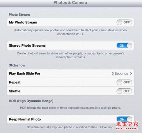iPad和iPod Touch4拍照时开启HDR模式具体操作步骤