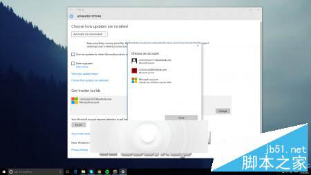 Win10 Build 10547用户可以随意切换微软账户
