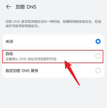 华为鸿蒙OS加密DNS功能在哪? 鸿蒙开启自动加密DNS的技巧