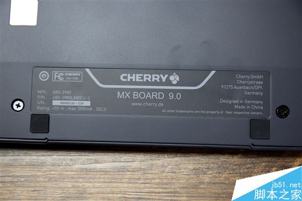 Cherry樱桃MX BOARD 9.0机械键盘图赏:定位专业电竞