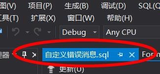 vs怎么添加错误信息? vs错误信息的添加方法