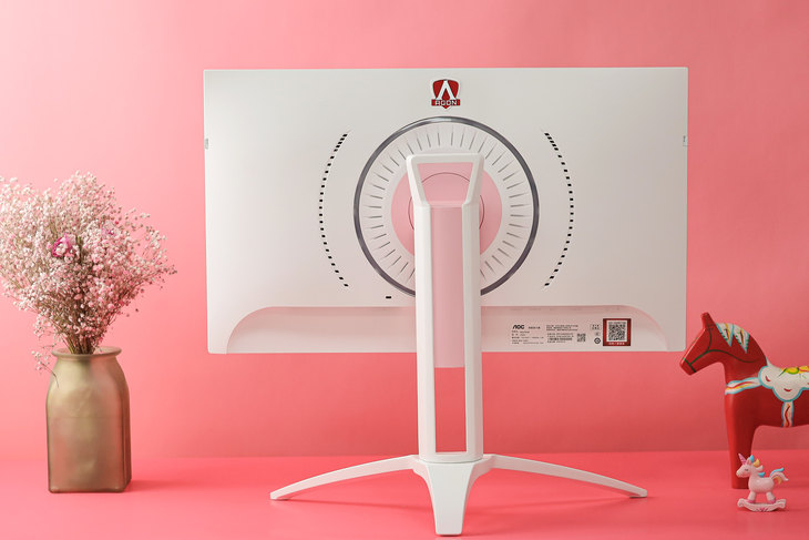 女性玩家的首选 爱攻AG273FXR幻影粉电竞显示器评测