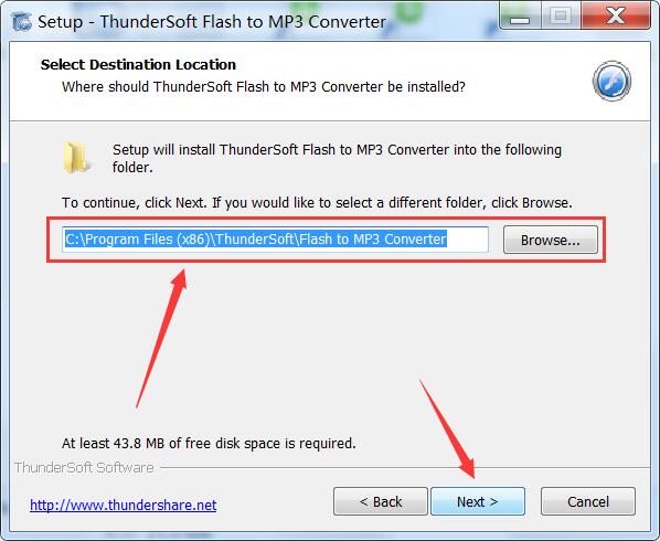 flashl转mp3工具ThunderSoft Flash to MP3 Converter安装及激活教程