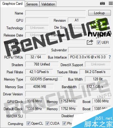 GTX 1050规格首曝:采用GP107-400核心