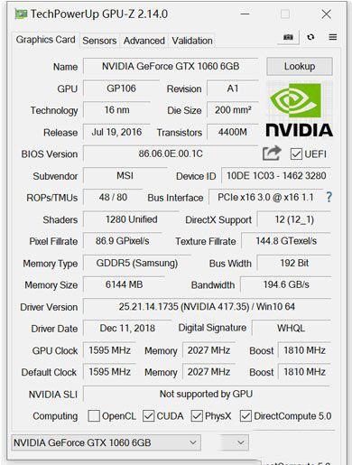 换个马甲你还是菜鸡 微星GTX1066和RX580 2048SP对比评测