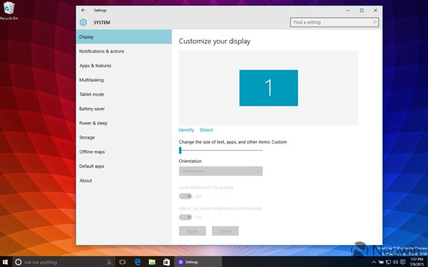 Win10 Build 10166桌面版高清图赏：微软WiFi亮相