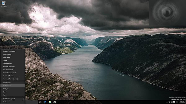 Win10 Build 10532运行上手高清截图  改进右键菜单