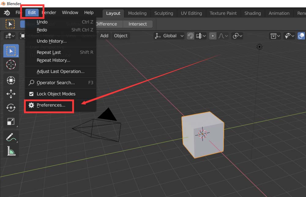 blender中UI页面字体大小怎么缩放?