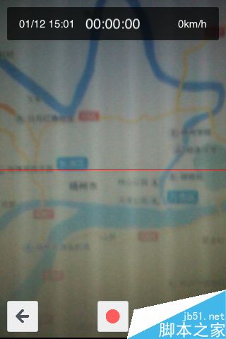 怎么把手机百度导航设置成行车记录仪录像车况？