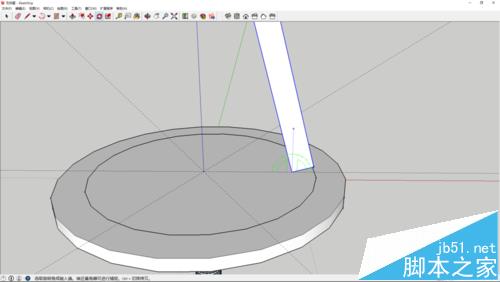 sketchup怎么绘制一个很有创意的桌椅模型?
