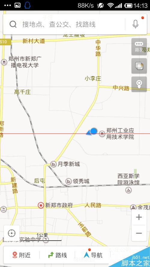 百度地图怎么查找附近酒店住宿？