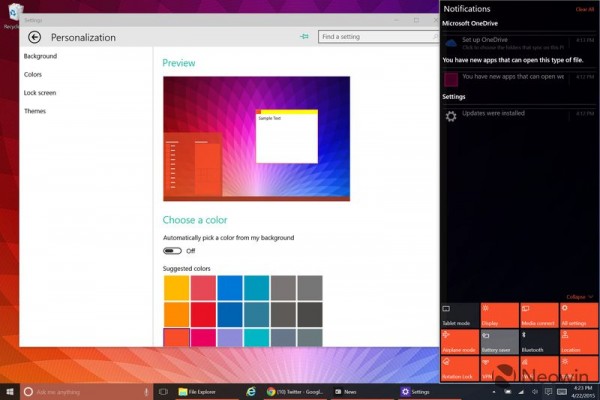 Win10最新预览版10061总结篇
