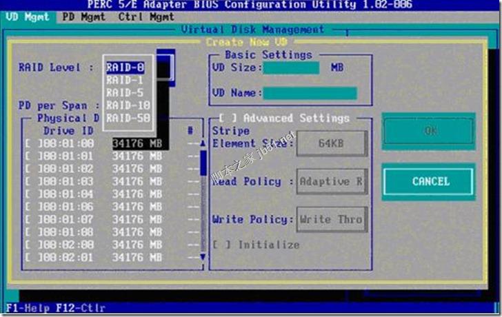 Dell R710 raid磁盘阵列配置手册(大图版)