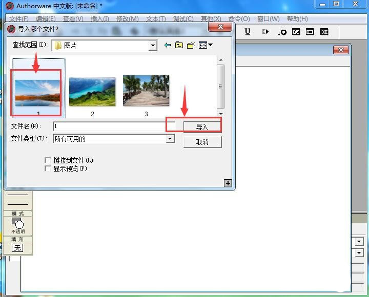 Authorware怎么制作轮播图? Authorware图片自动播放效果的制作方法