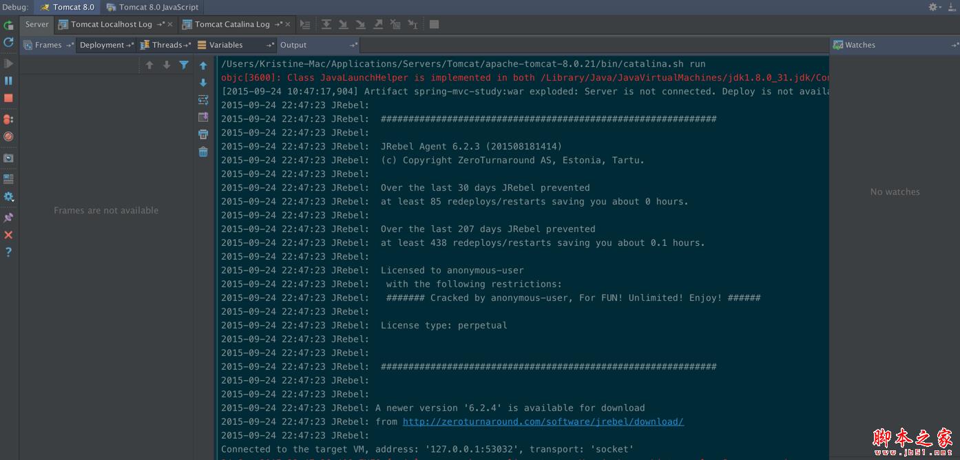 IntelliJ IDEA热部署插件JRebel2018安装激活破解及配置教程(附下载)
