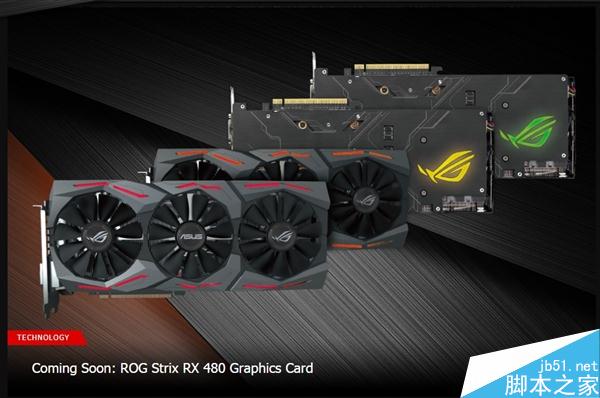 华硕玩家国度打造最暴力ROG Strix RX 480:频率冲击1.6GHz