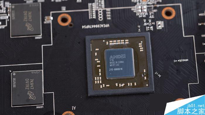 讯景rx560d战狼版游戏显卡图解评测拆解