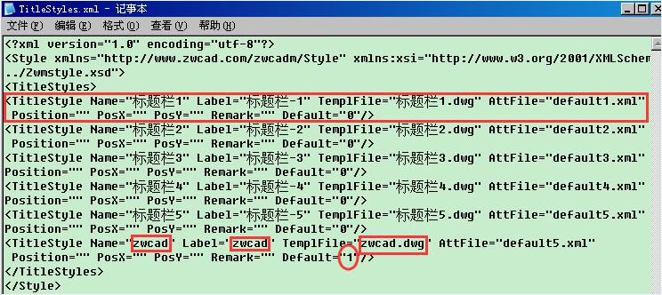 CAD个性化操作快速自定义CAD标题栏方法图解