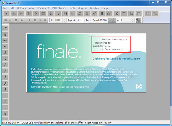finale 2014怎么安装 finale2014安装破解图文教程