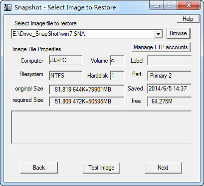 Windows系统热备份软件Drive Snapshot 图文使用教程和下载地址