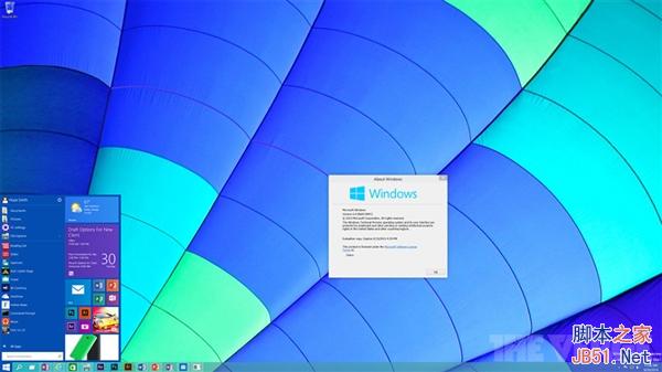 微软发布最新技术预览版Win10：新增通知中心(图赏)